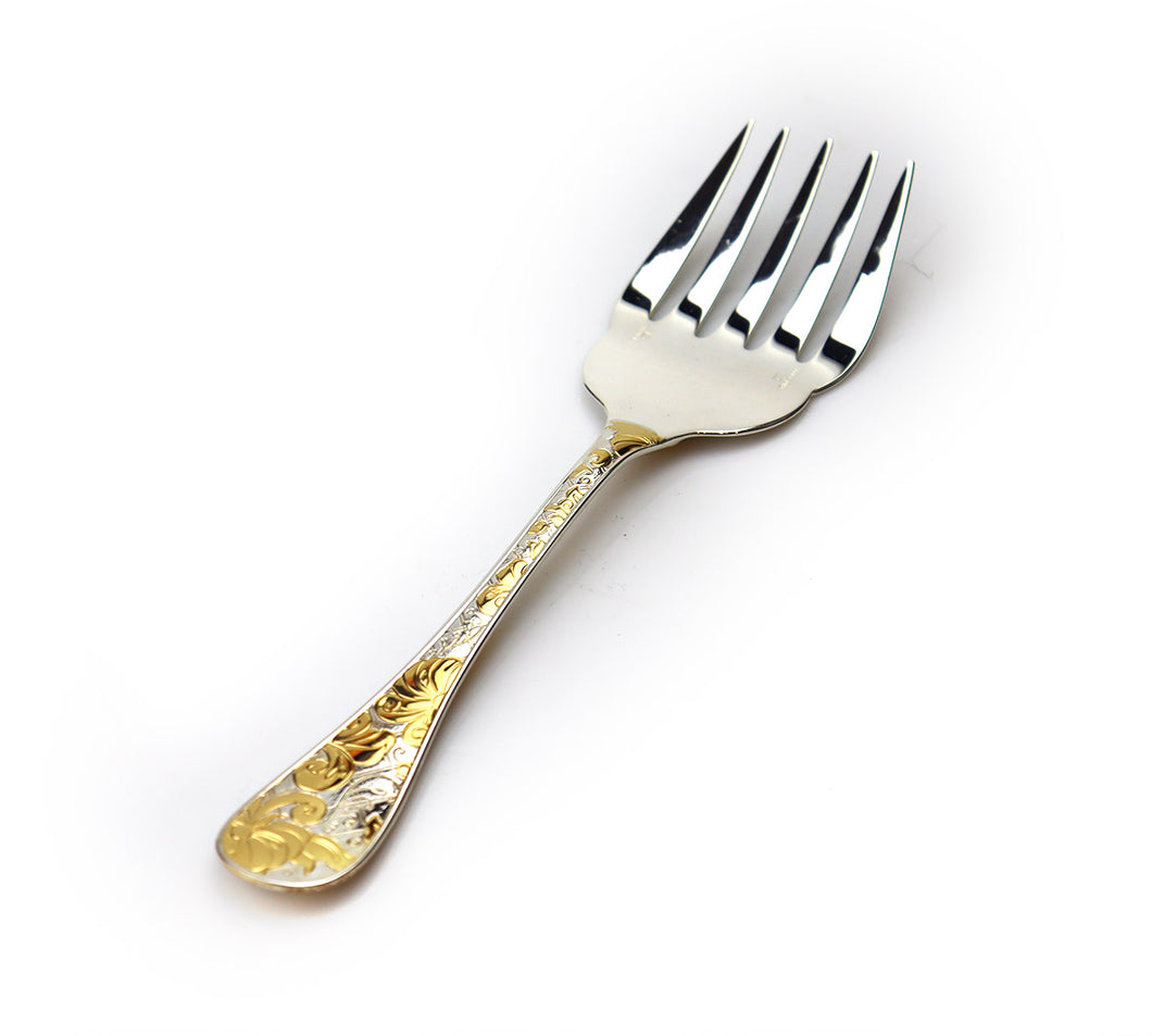 Christofle JARDIN D'EDEN Fish Serving Fork