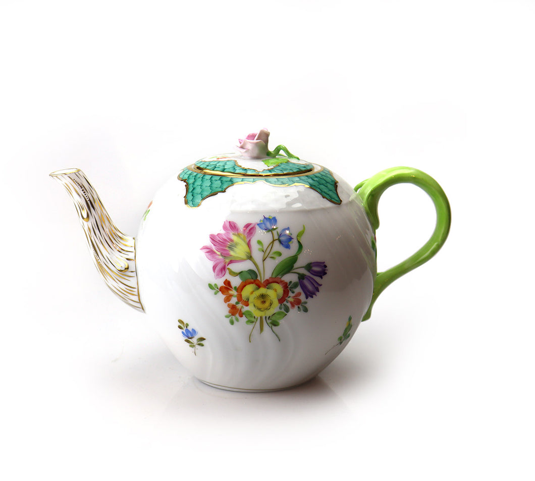 Herend TERRASSE Fleurie Teapot