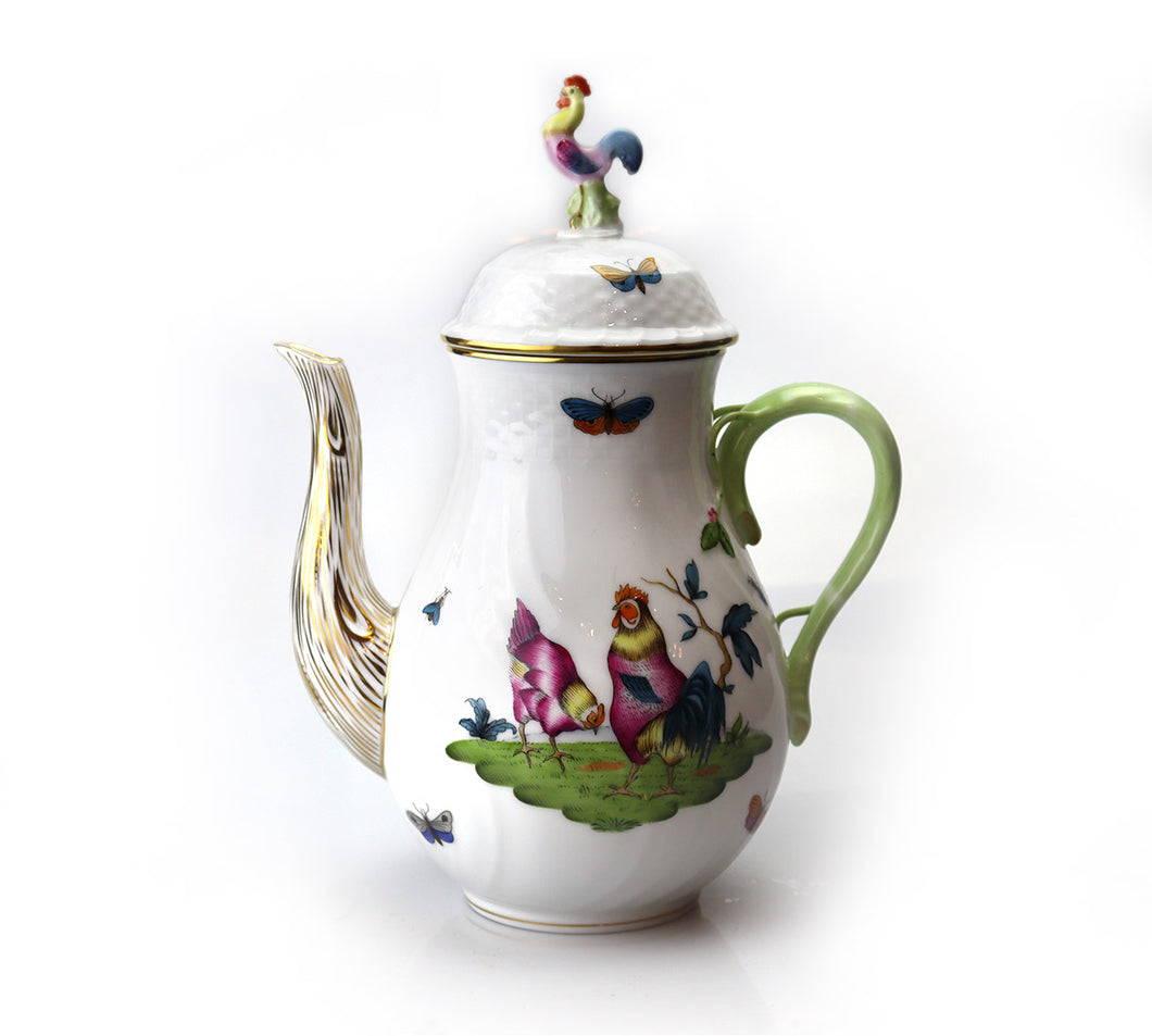 Herend CHANTICLEER Coffee Pot